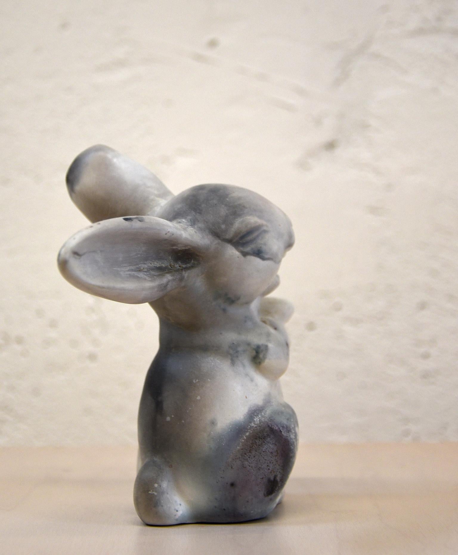 Epigenetic Inheritance #3 - Beige Figurative Sculpture by Kim Brown