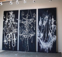 Chandelier Triptych