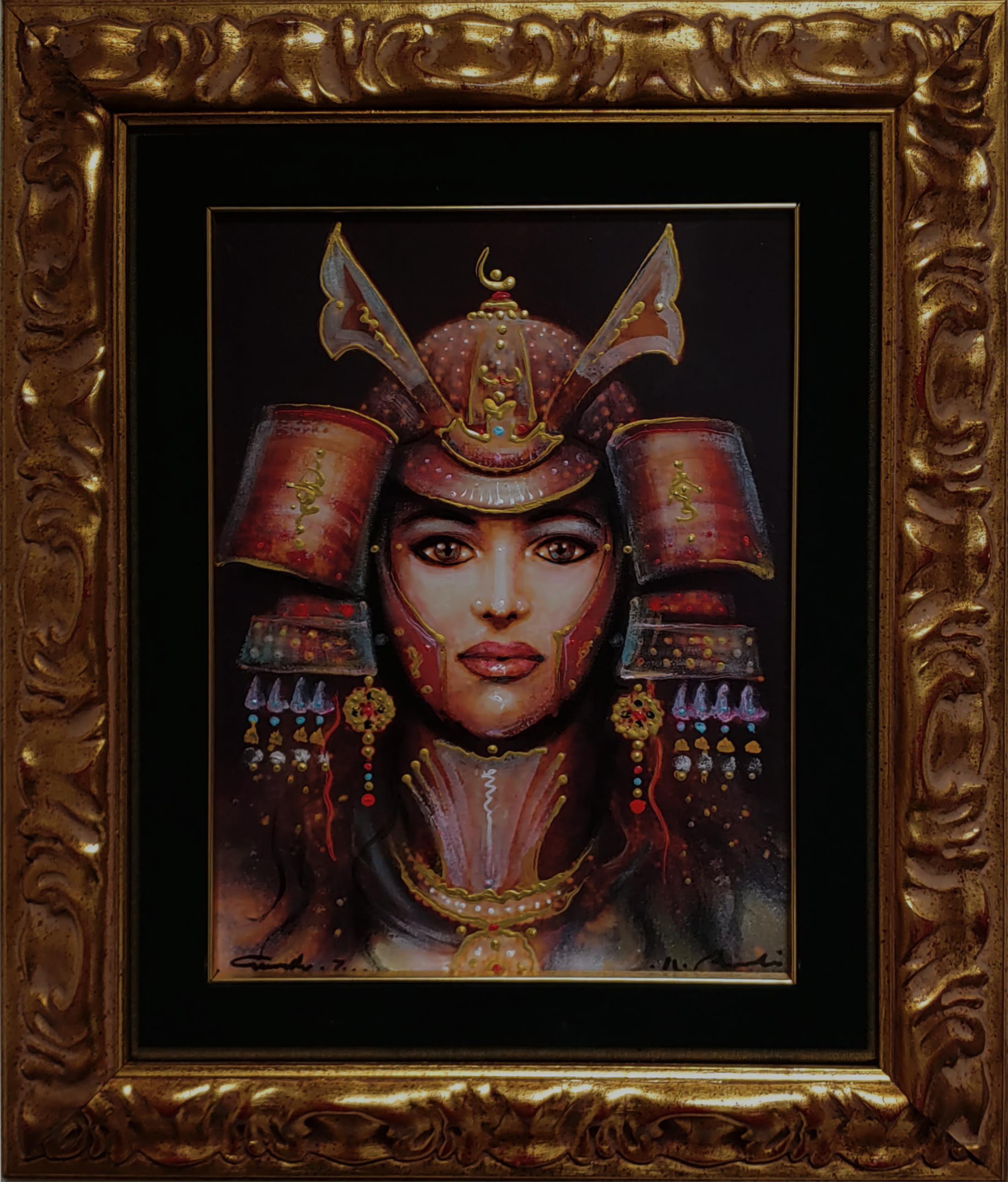 Item is in excellent condition and has only been displayed in a gallery setting. Item includes frame; framed dimensions are approximately 24 x 20 inches.

Born in Lucca, Italy in 1947, Giampaolo Bianchi is an artist who uses ideas of myth to create