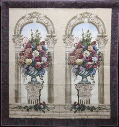 "The Arch Floral" Tapestry