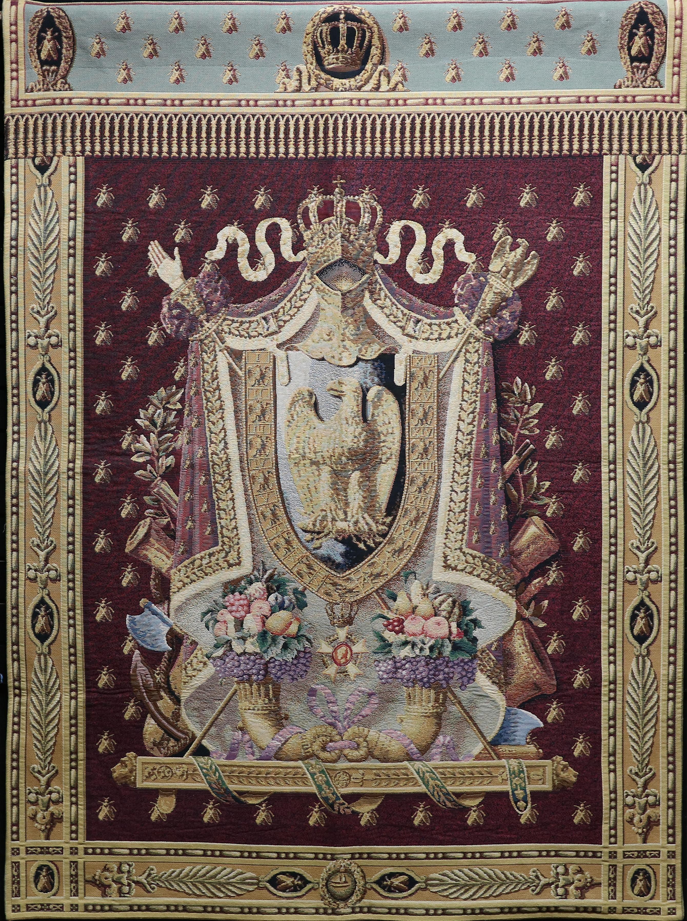 "The Napoleon" Coat of Arms Tapestry - Art by Unknown