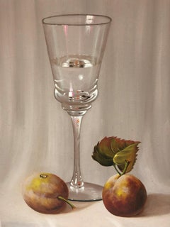 Marisa Mallol "Stillleben" 11" x 7" Öl auf Karton