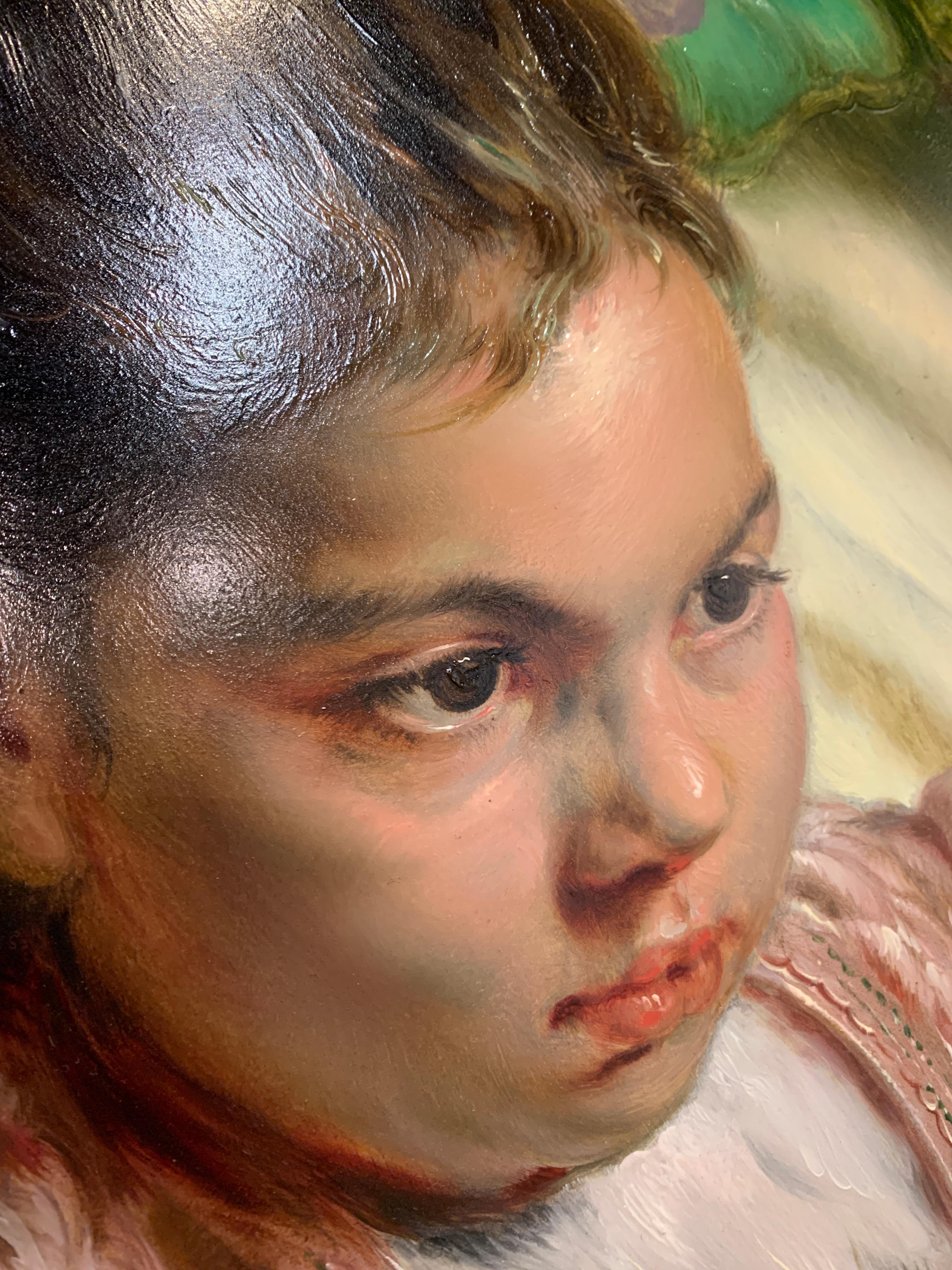 Sylvia - Painting by Hans Laagland
