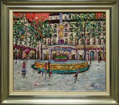 Fontaine du Theatre-Francais at Place Andre Malraux, Paris