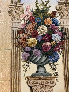 Wandteppich ""Der Bogen Floral"