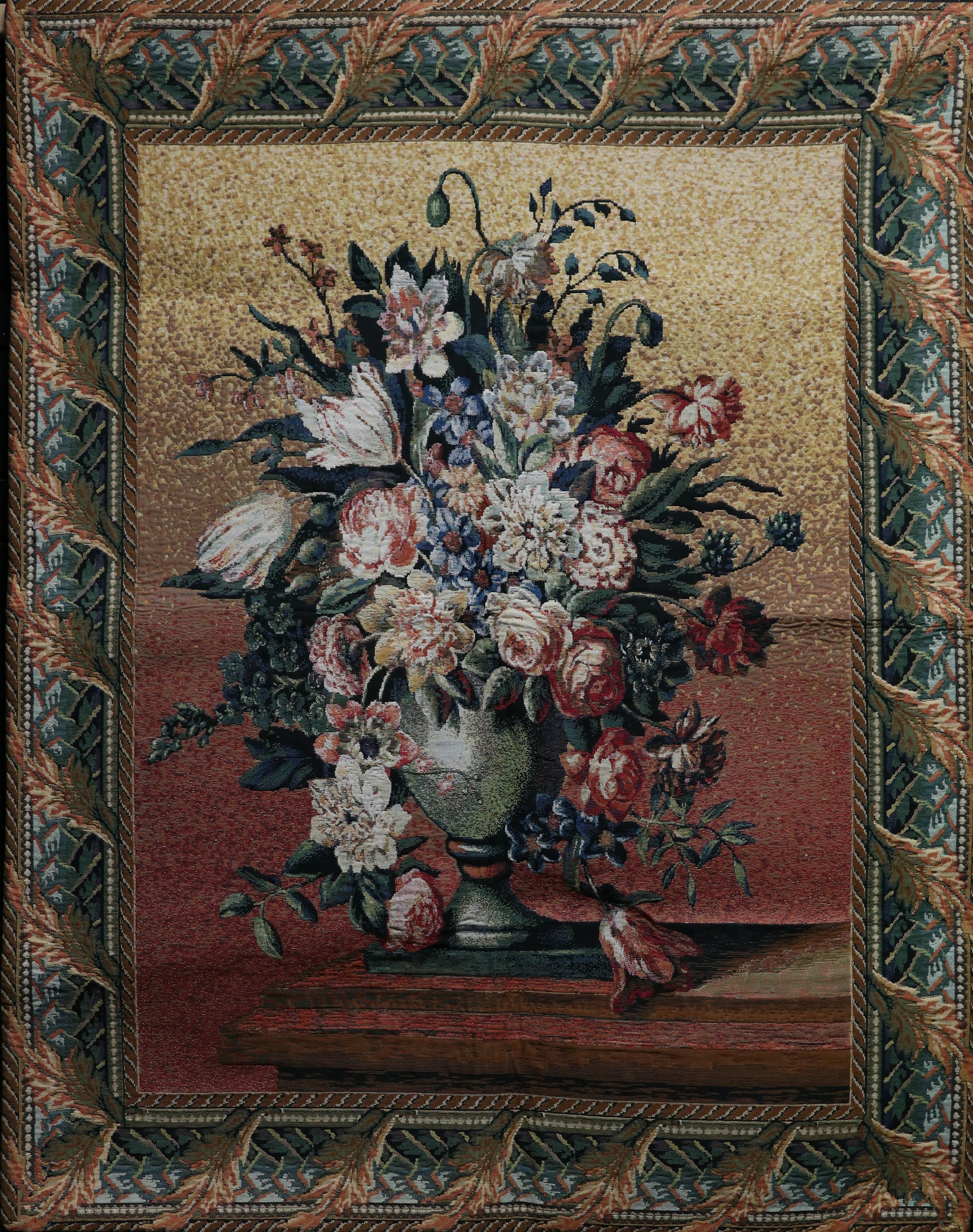 "Bouquet Breughel" Tapestry - Art by Unknown