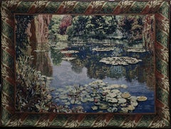 Lake Giverny Monet Inspired Tapestry