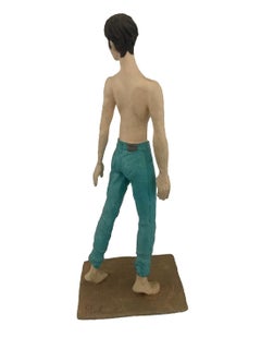 Gianmario Italia 1987 Bronzo fuso policromo Prova d'autore