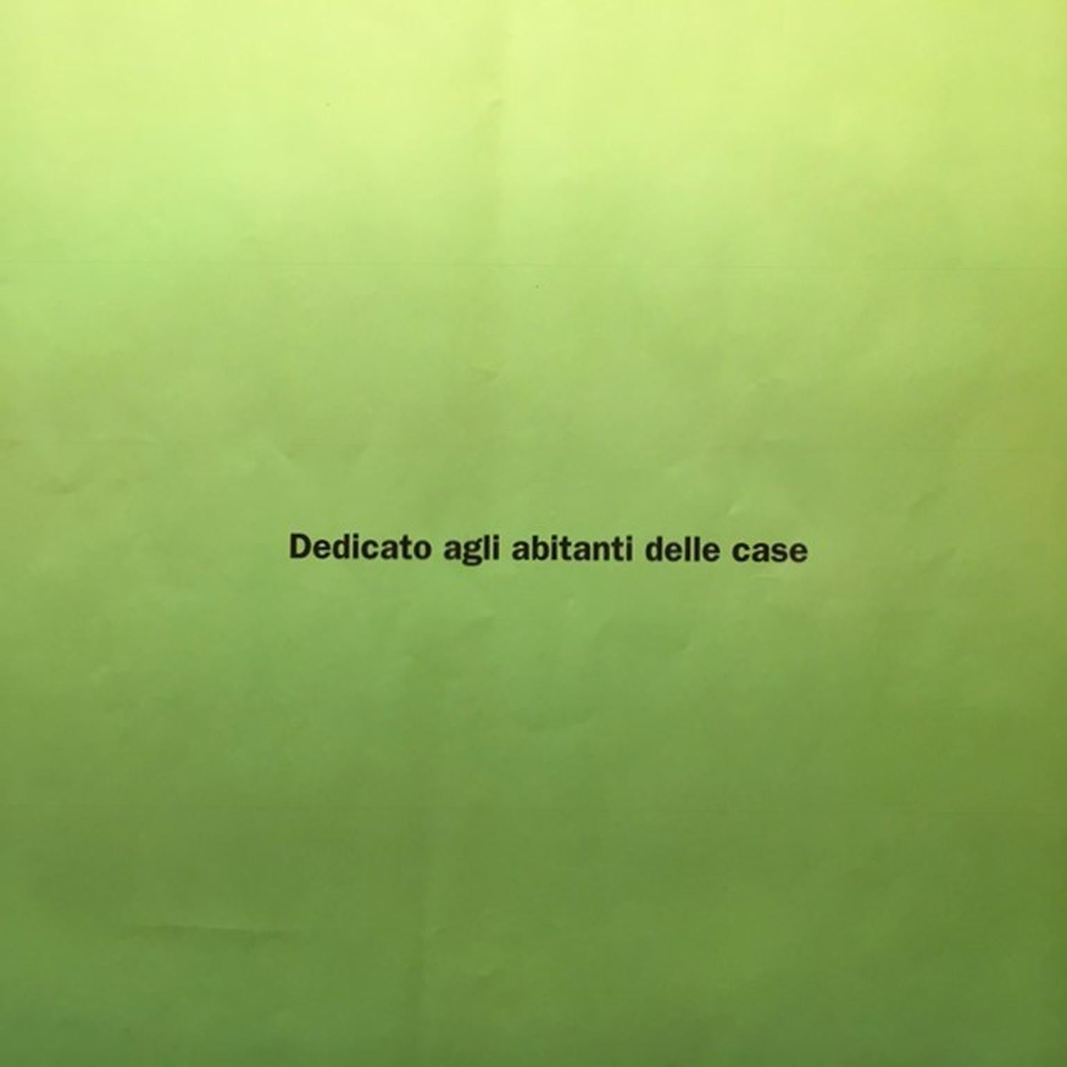 Post it Green, Impresión múltiple en negro sobre papel verde 2013 Triennale Milano Italia - Print Arte pop de Ettore Spalletti