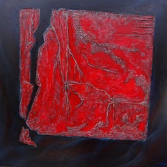 Cécile RONCIER, Painting Red Clinamen, 2017
