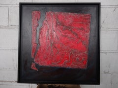 Cécile RONCIER, Painting Red Clinamen, 2017