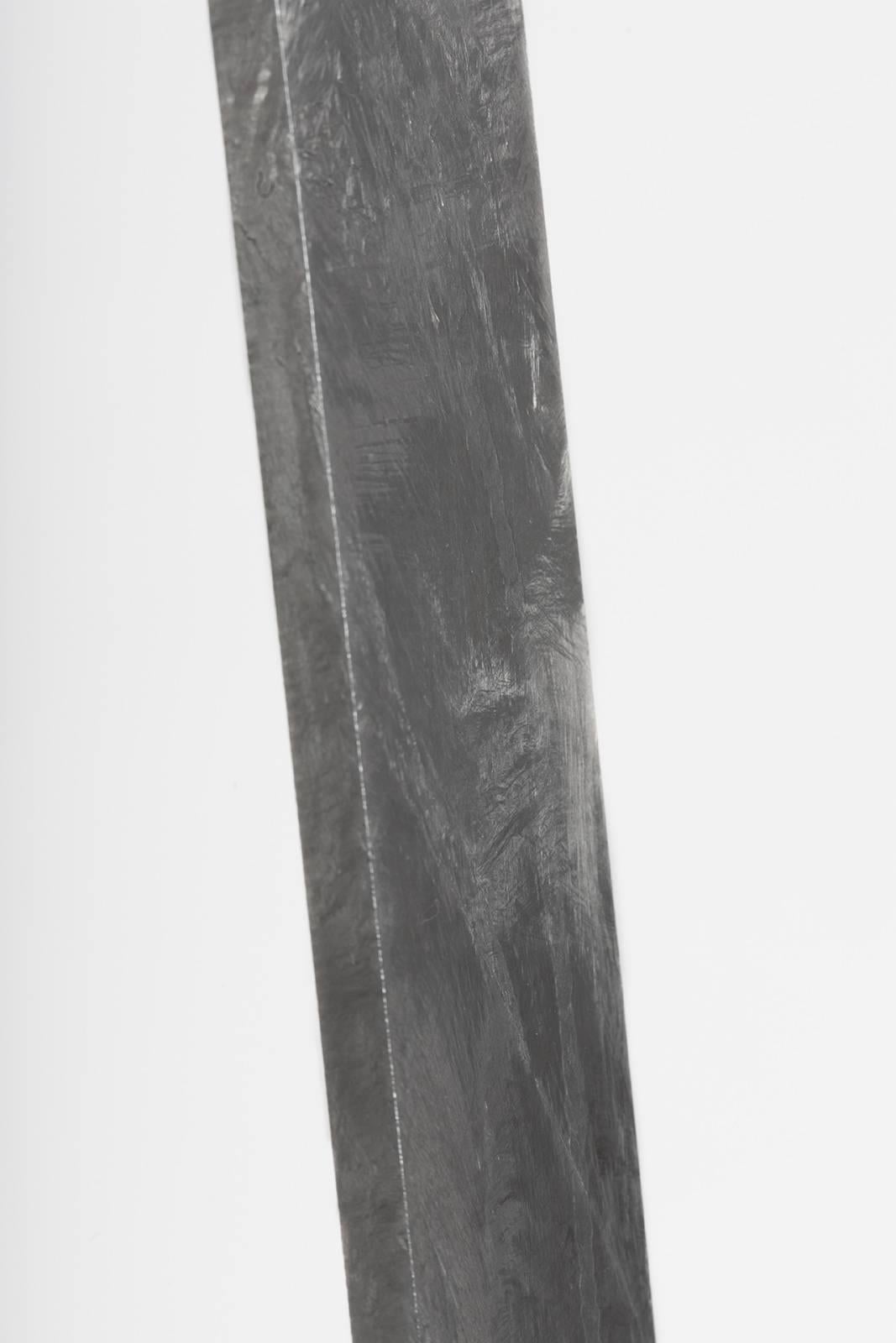 Hocker aus verziertem Stahl in Barhöhe, Prototyp eines Hockers von Jonathan Nesci (21. Jahrhundert und zeitgenössisch) im Angebot