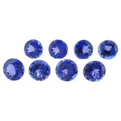 AA Tanzanite (Rnd 6.5mm) 1.10 carati, gemma di tanzanite sfusa per la creazione di gioielli