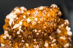 AAA Golden Orange Citrine Cluster with Flower Stalactites