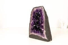Geoda de Amatista Grado AAA - Cristales Druzy Morado Profundo