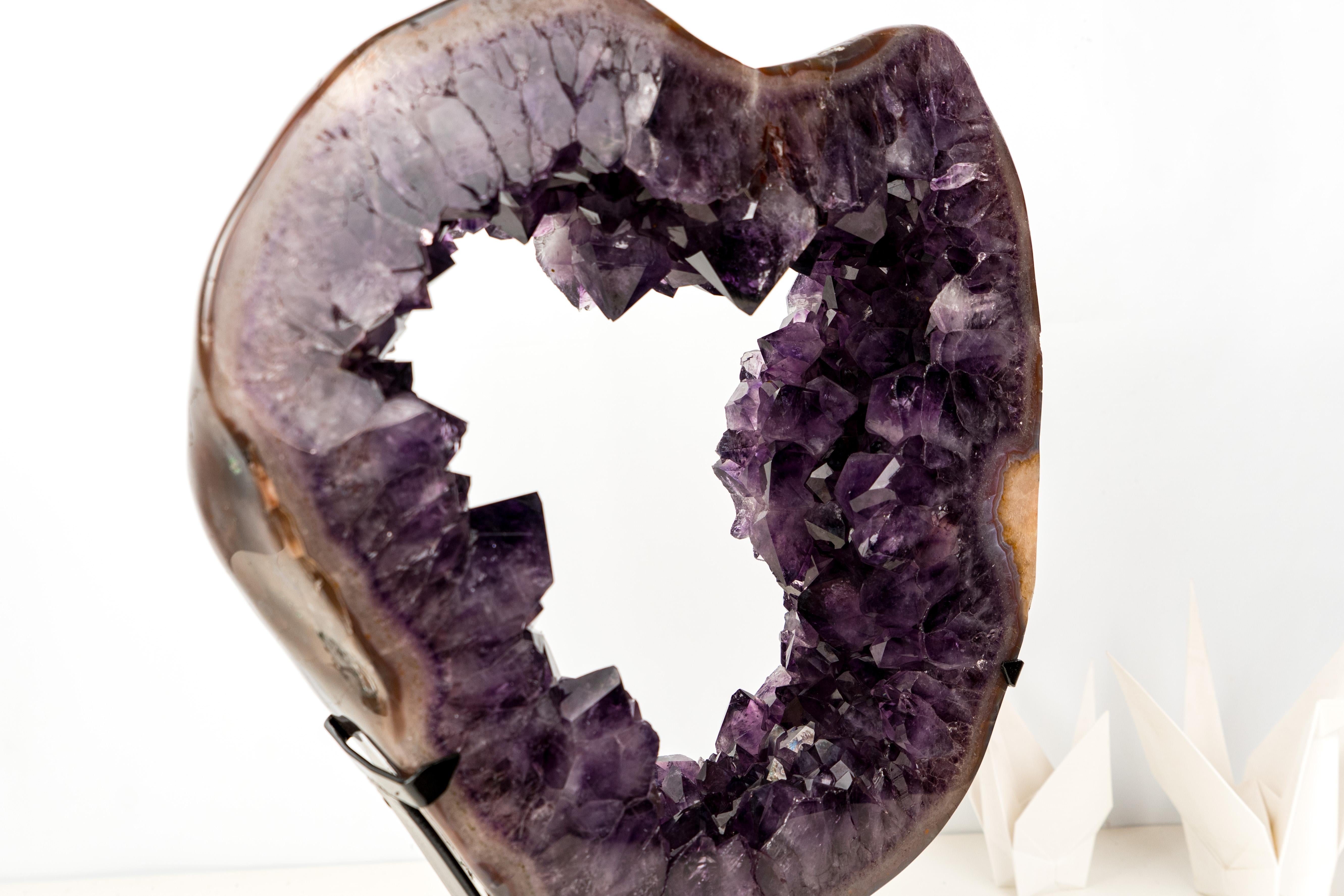 AAA-Grade Amethyst Geode Portal in vendita 4