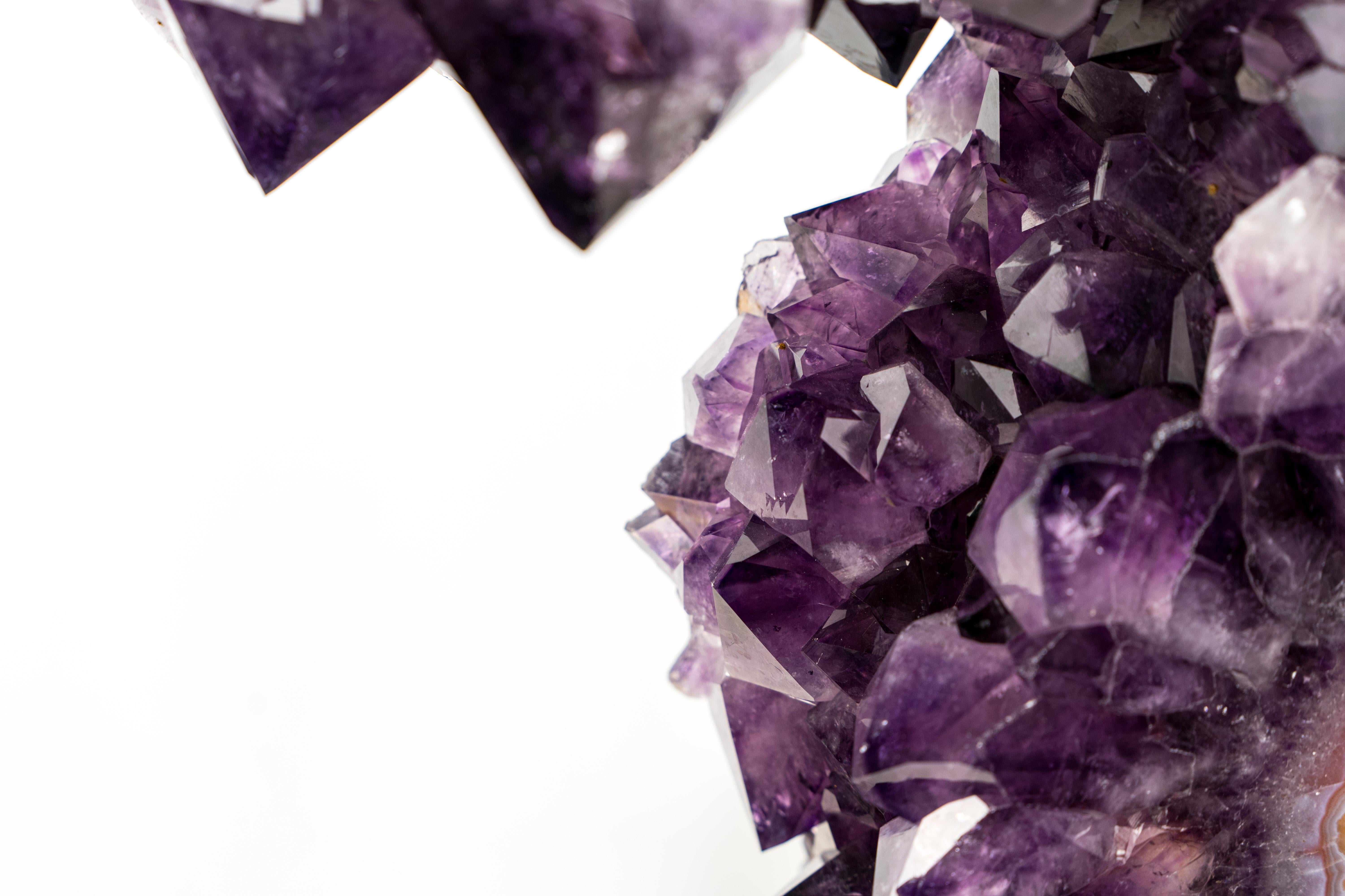 XXI secolo e contemporaneo AAA-Grade Amethyst Geode Portal in vendita