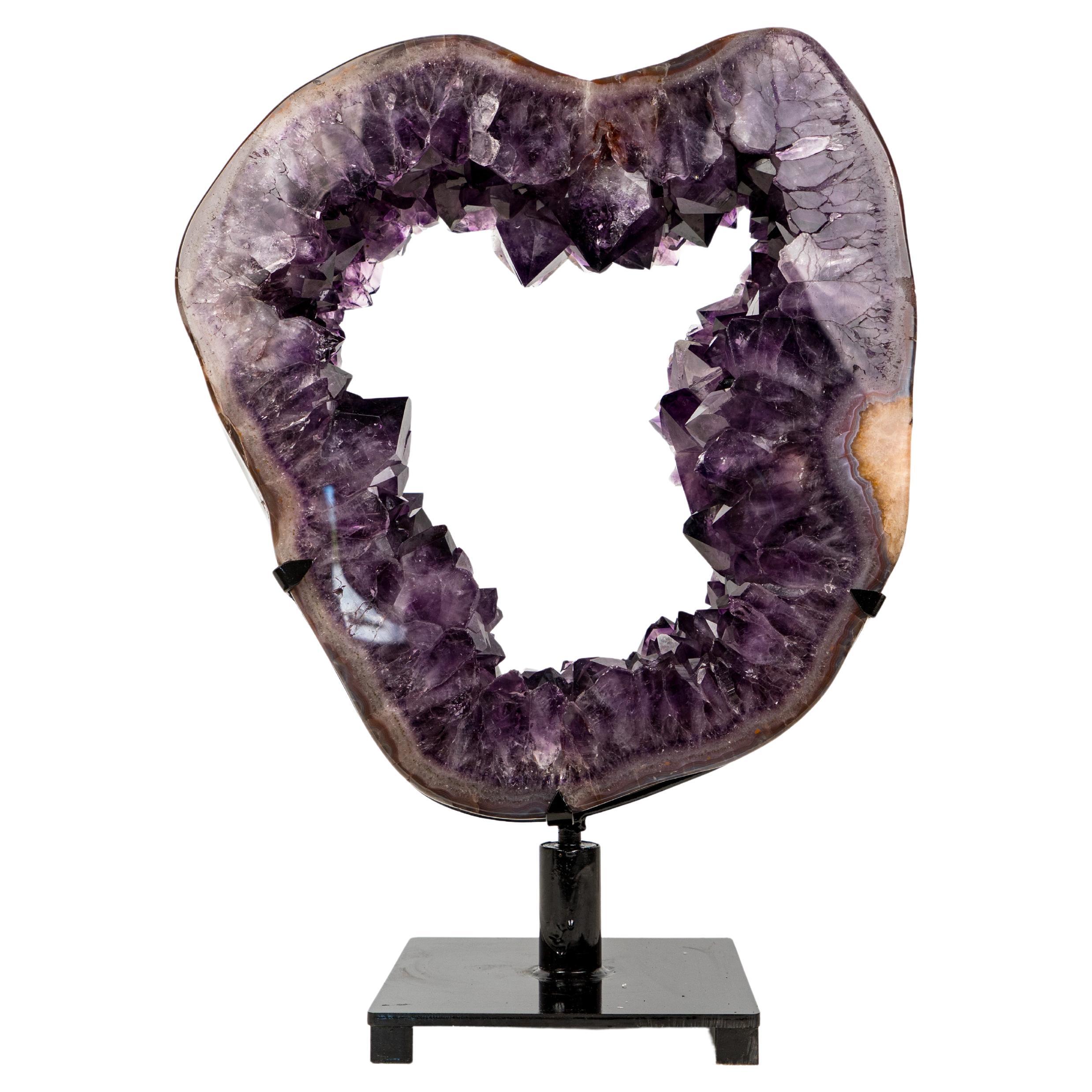 AAA-Grade Amethyst Geode Portal