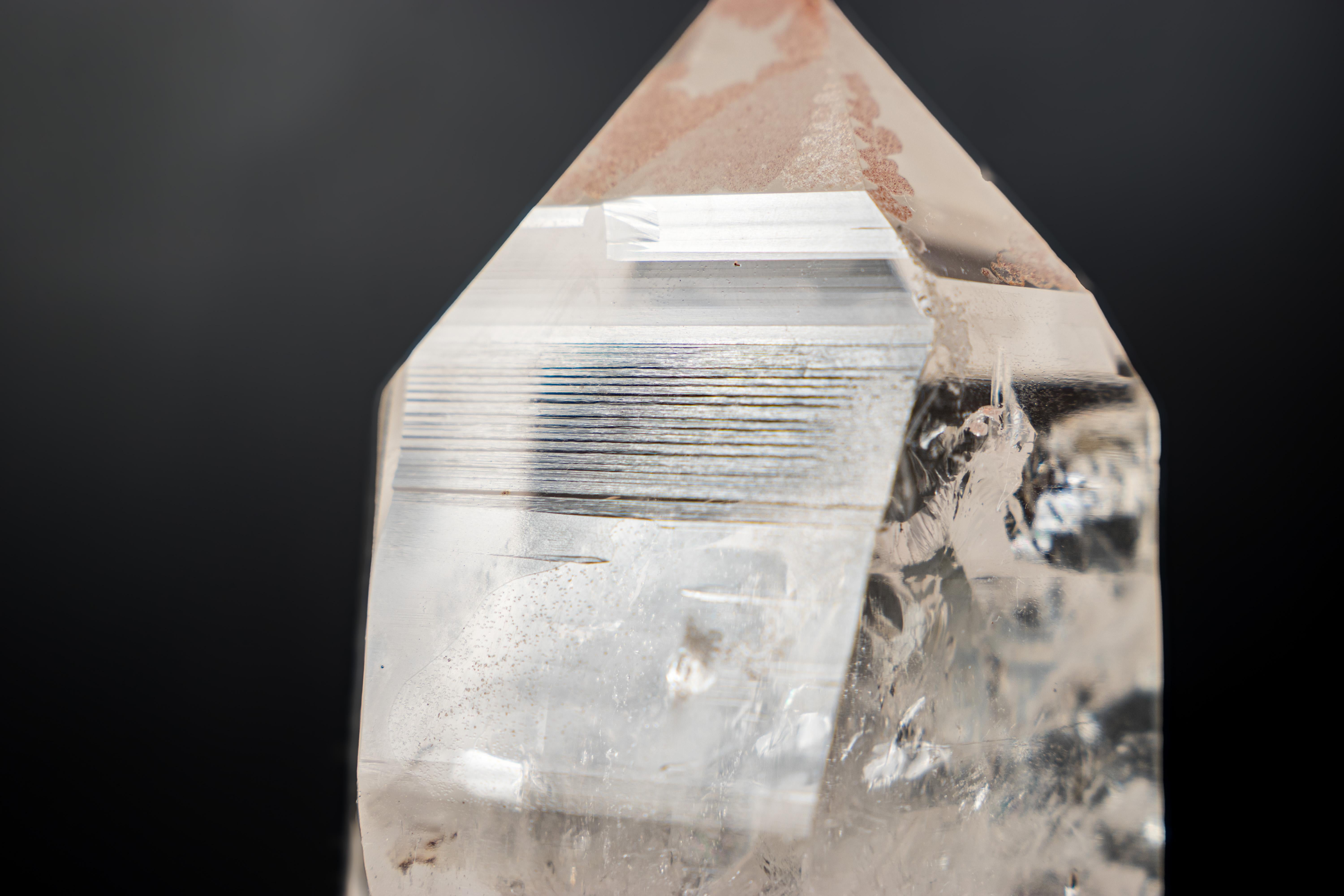AAA-Grade Lemurian Quartz Crystal In New Condition For Sale In Ametista Do Sul, BR