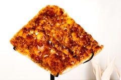 Grappe de druzy de citrine de Madère de qualité AAA sur pied