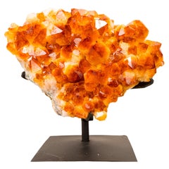 AAA-Grade Natural Citrine Crystal Cluster