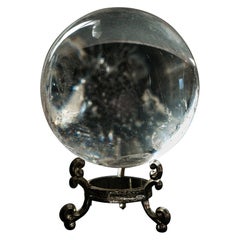 AAA-Grade Natural Water-Clear Quartz Sphere