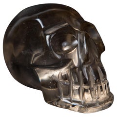 AAA-Grade Smoky Citrine Quartz Skull
