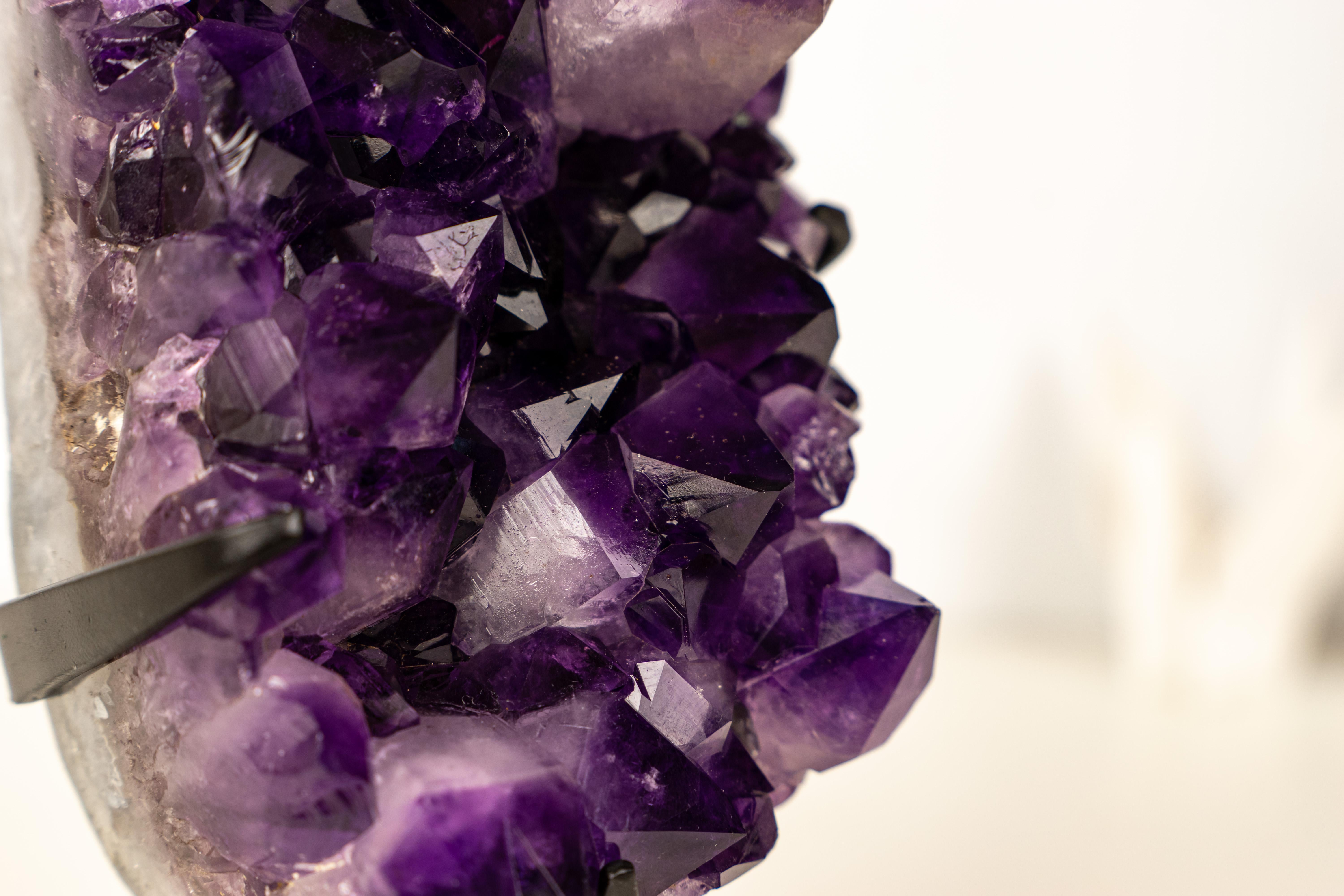 AAA Grape Jelly Amethyst Cluster en venta 4
