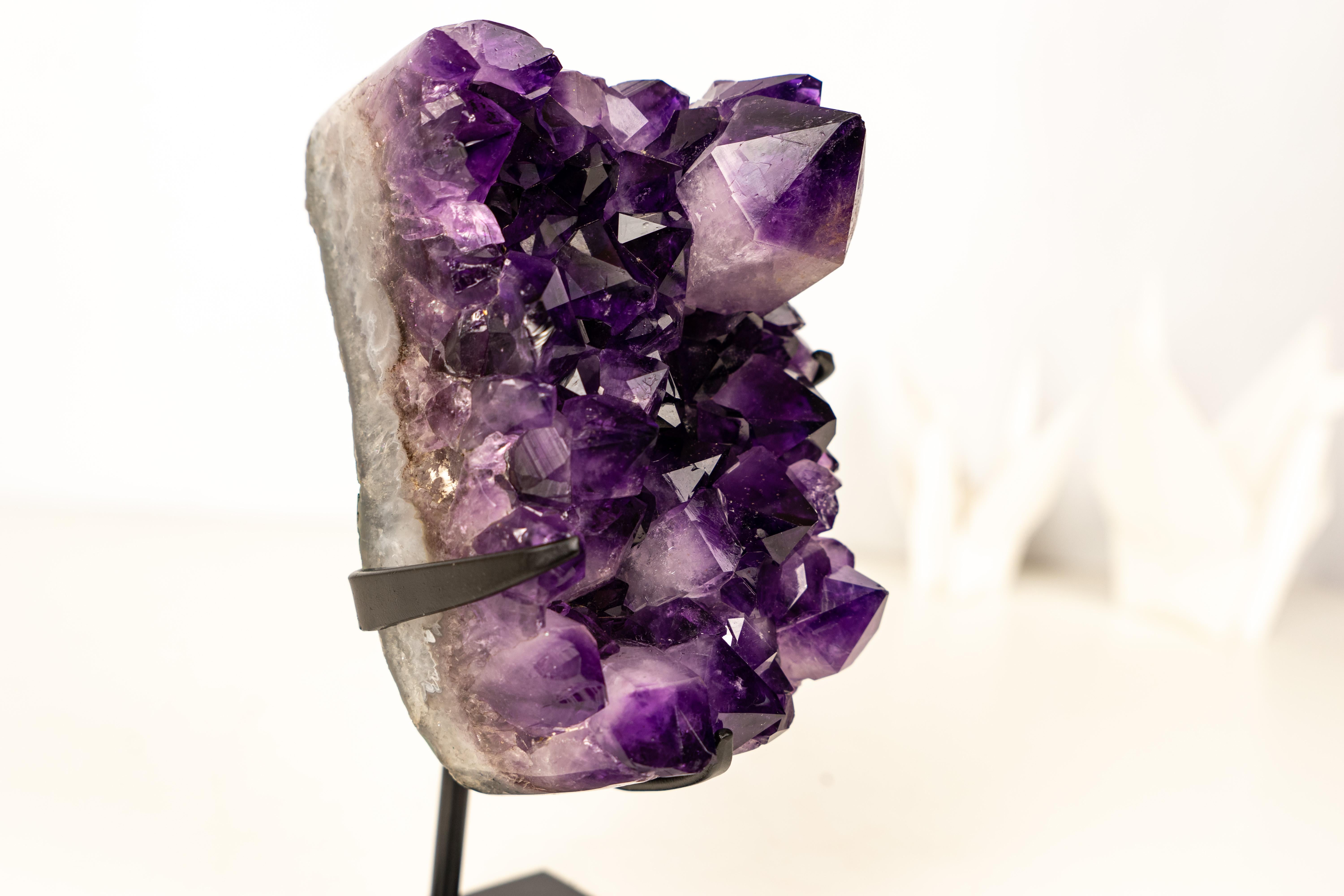 AAA Grape Jelly Amethyst Cluster Cristal en venta