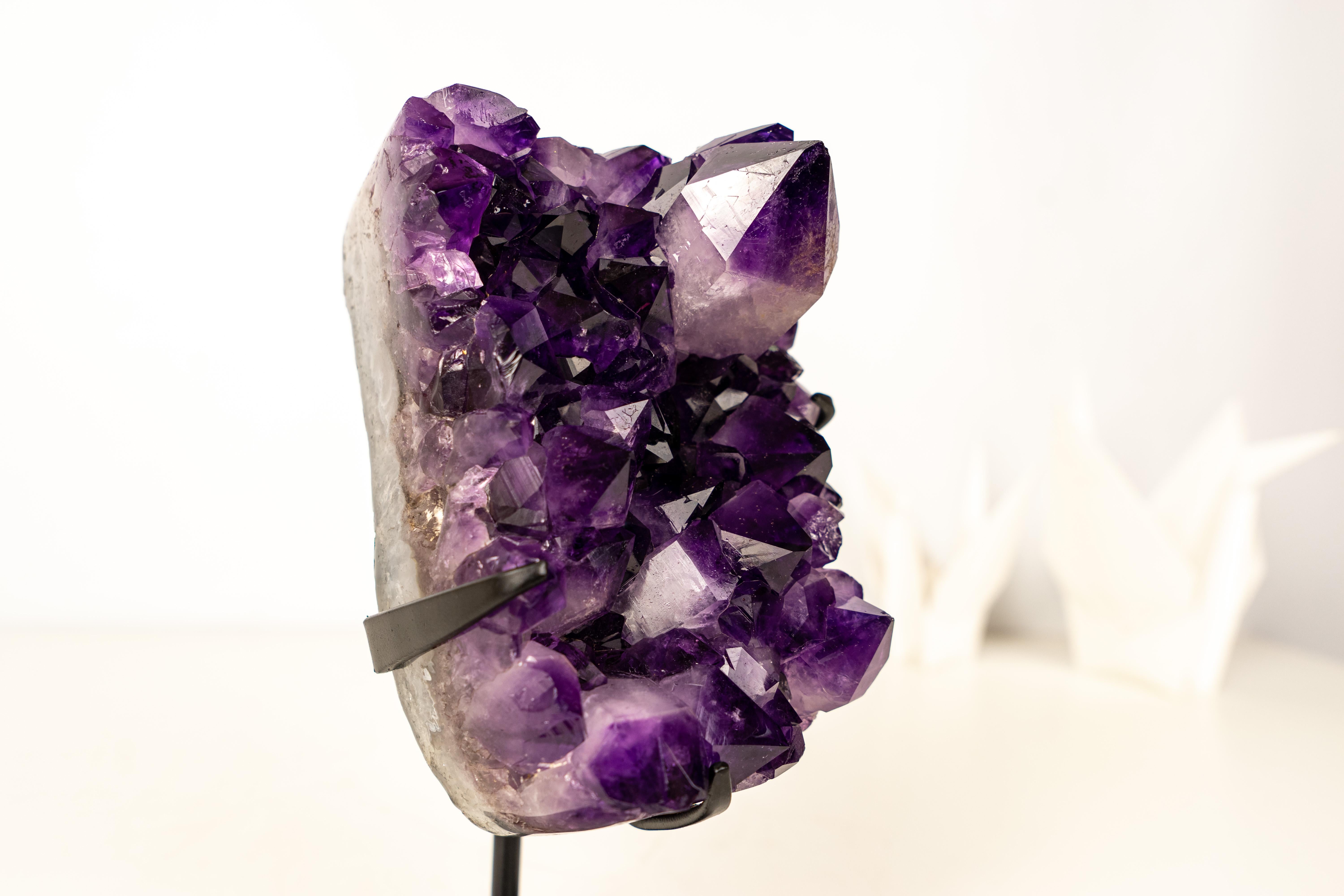 AAA Grape Jelly Amethyst Cluster en venta 3