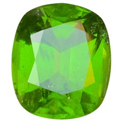 AAA grün natürliche Peridot Halskette Anhänger lose Edelstein 33,35 Ct Cushion Cut