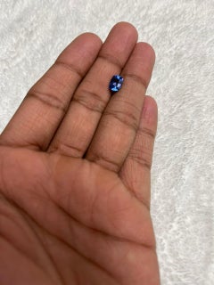 AAA Natural Tanzanite Cushion Shape 1.52 Cts Faceted Cut 8x6mm Loose Gemstone