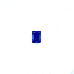AAA Natural Tanzanite, Emerald Cut, 18.02 Carat Loose Tanzanite Gemstone