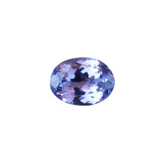 AAA Oval Natural Tanzanite 7x9mm Loose Gemstone December Birthstone 1.98 Cts