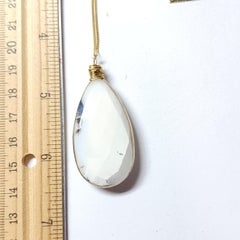 AAA Quality Dendrite Opal Calibrated Gemstone Pear Cabochon Pendent