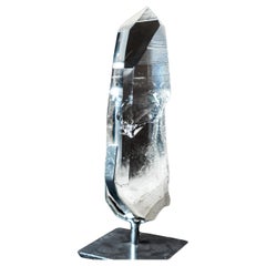 AAA Water-Clear Lemurian Quartz Point from Diamantina, Brazil