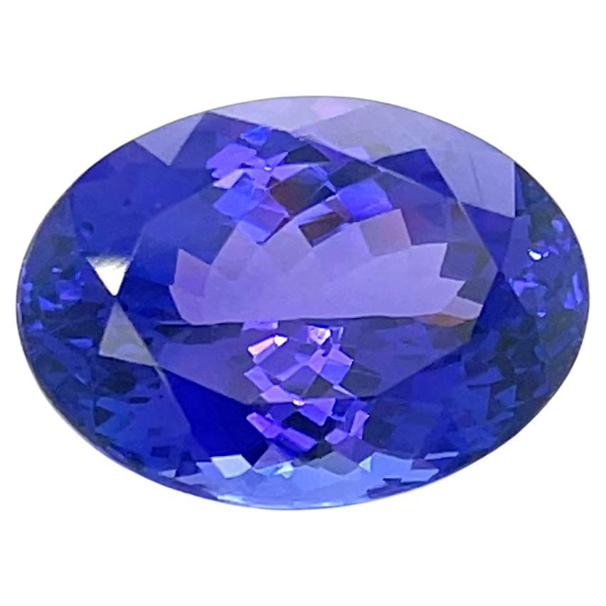 Tanzanita natural de alta calidad AAAA 17,9 cts Piedra preciosa suelta Joyería Tanzanita