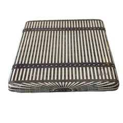 Astuccio in argento sterling Aage Hjalmer Steenberg, Danimarca, 1934