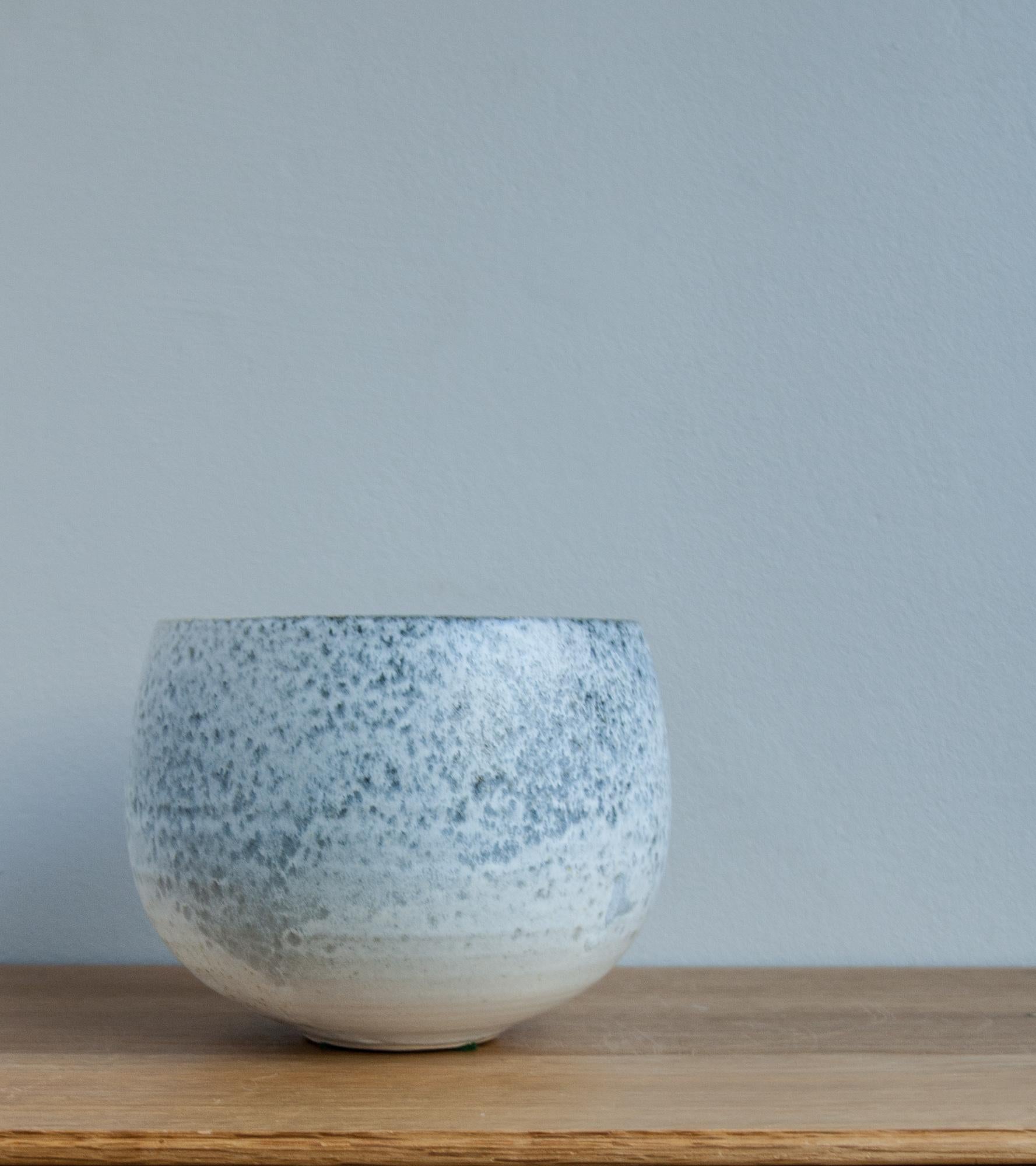 Aage & Kasper Würtz One Off Small Vase Stone Blue Glaze #2 1