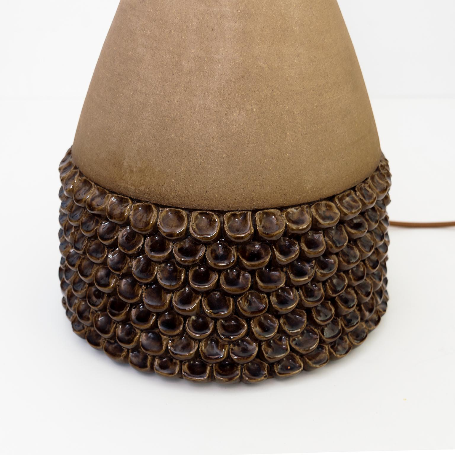 Großes Paar Keramiklampen von Aage Rasmus Selsbo, Studio Selsbo Keramik, Dänemark im Angebot 2