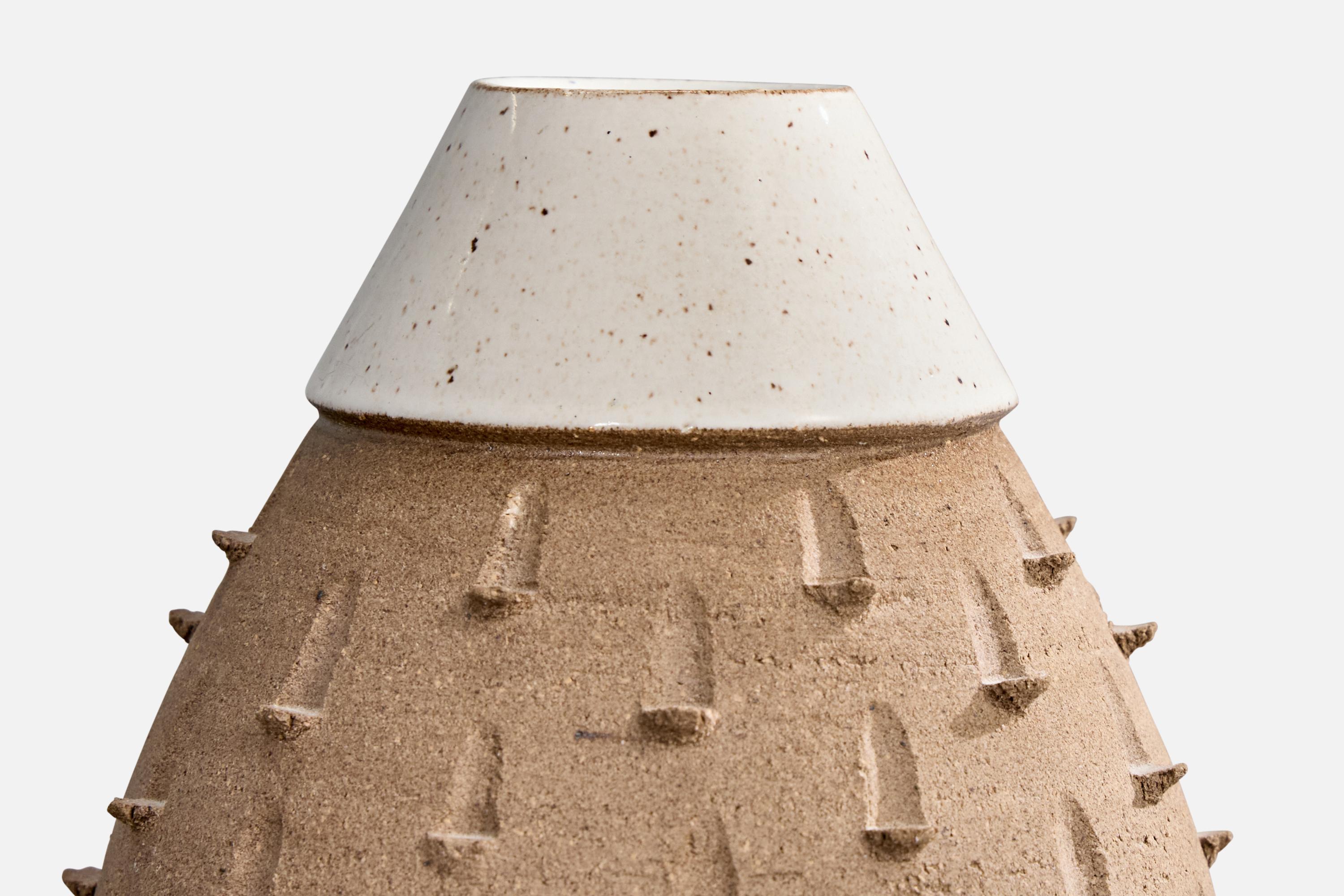 Milieu du XXe siècle Vase Aage Rasmus Selsbo, céramique, Suède, années 1960 en vente