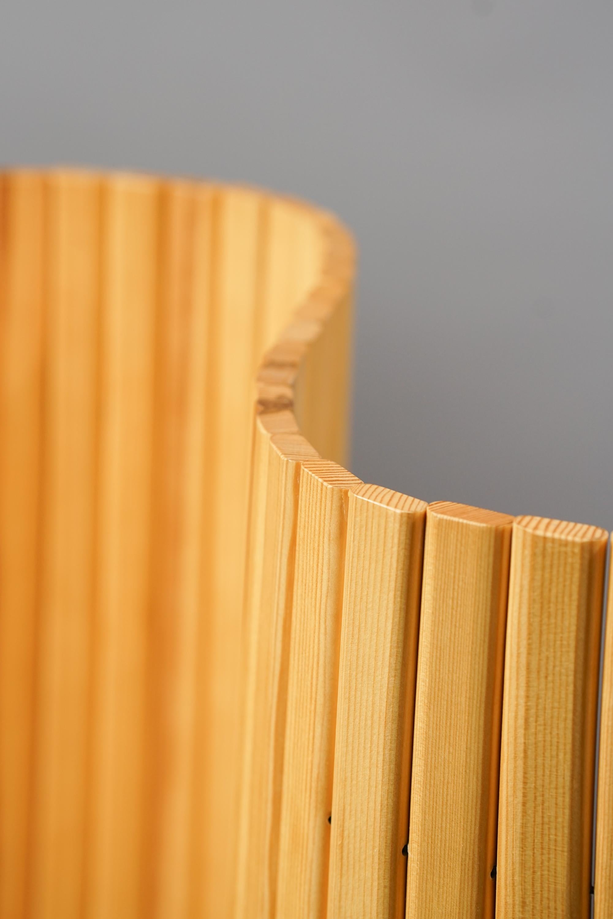 Scandinavian Modern Aalto Screen 100 by Alvar Aalto for Artek, 1970s