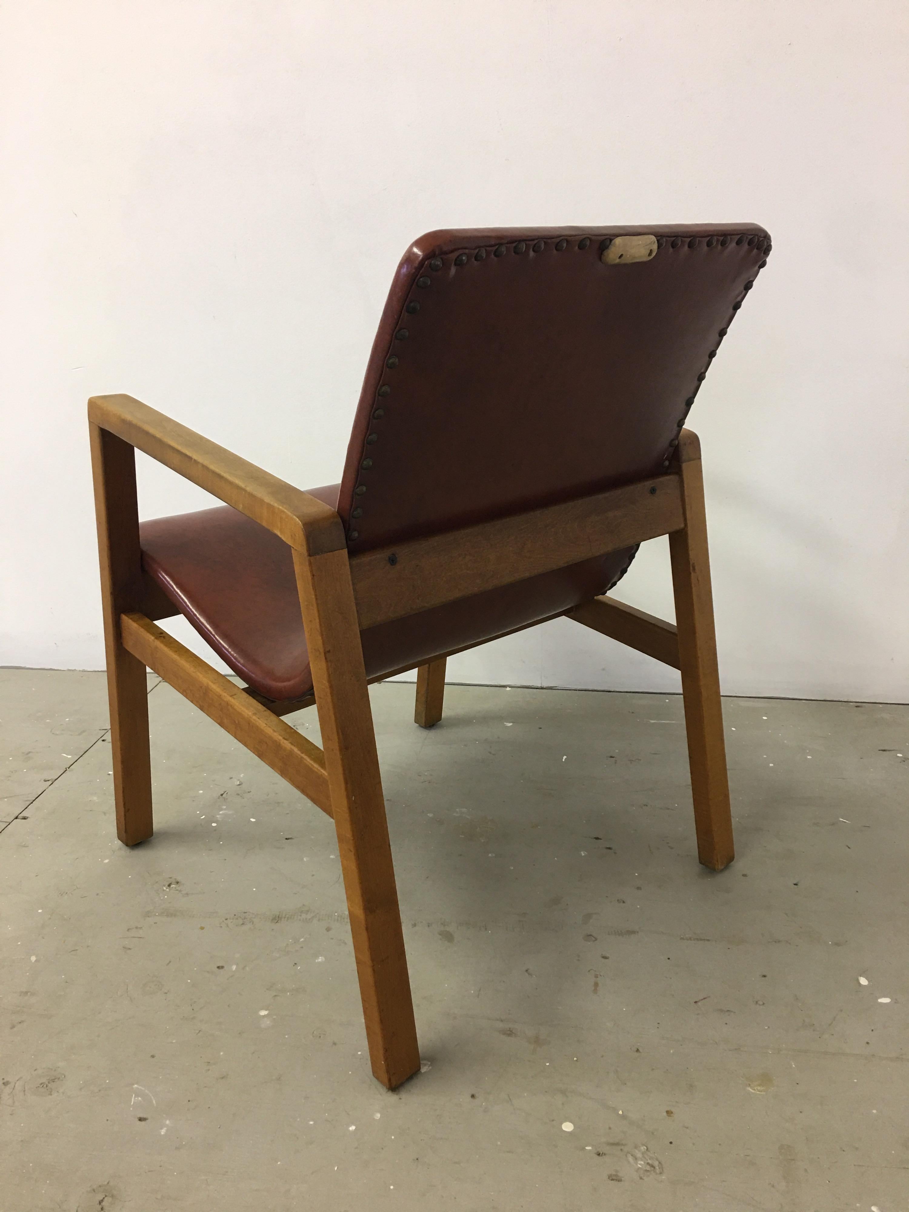 Mid-Century Modern Aalvo Aalto for Artek Hallway Chair Model 403