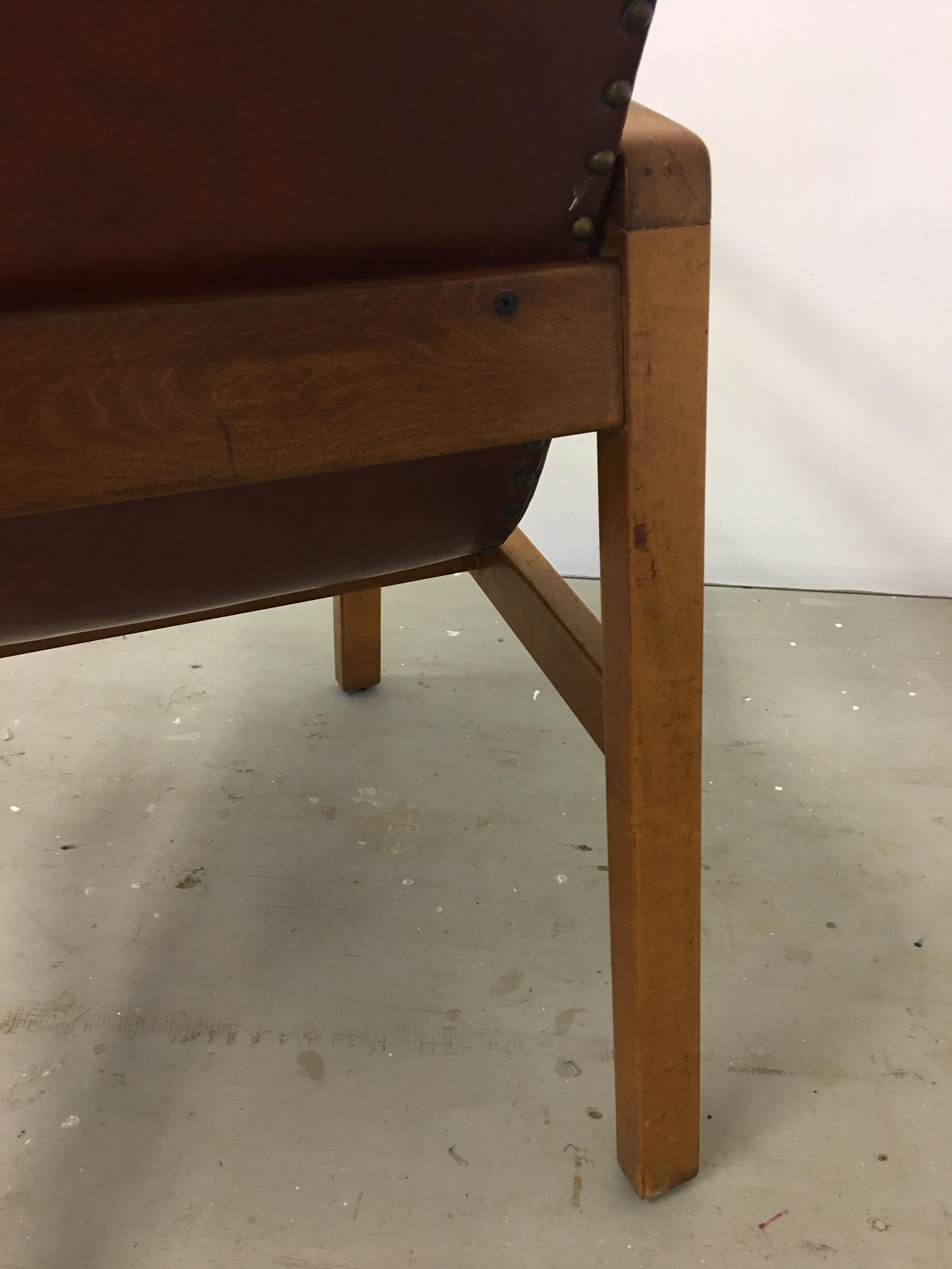 Aalvo Aalto for Artek Hallway Chair Model 403 In Good Condition In Philadelphia, PA