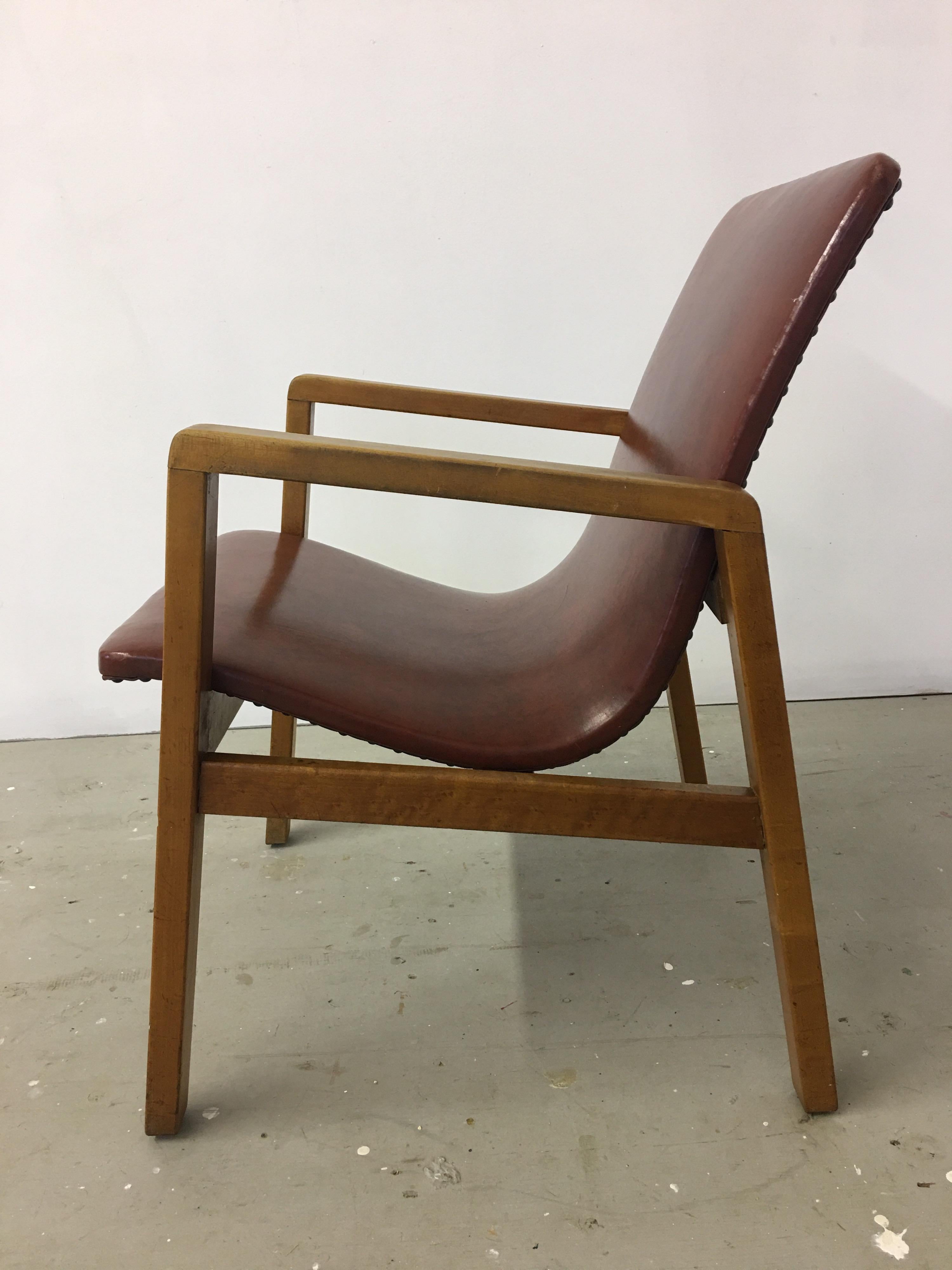 Mid-20th Century Aalvo Aalto for Artek Hallway Chair Model 403