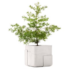 Jardinera Aarde Cuadrada Blanca by Indigenus