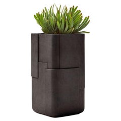 Aarde Tall XS Black Planter by Indigenus