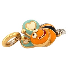 Aaron Basha 18K Bee Charm