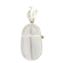 Aaron Basha 18k Gold Polka Dots Enamel Work & Diamond Loafer Shoe Pendant