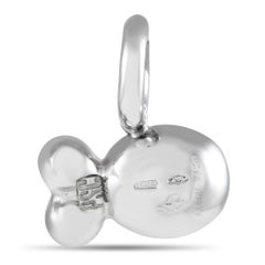 Aaron Basha 18K White Gold Diamond and Enamel Fish Charm AB01-111824